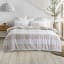 Linen House Mushroom Alec Duvet Cover Set - Super King