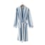 Linen House Cornflower Blue Ocean City Bathrobe - Extra Large
