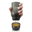Wacaco Minipresso GR2 Ground Coffee Maker pouring coffee in a mini cup