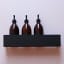 Joon Mila Box Shower Shelf, 35cm on a wall with bottles