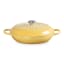 Le Creuset Chamomile Signature 3.5 Litre Shallow Casserole, 30cm