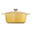 Le Creuset Chamomile Signature 5.3 Litre Round Cocotte, 26cm angle