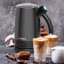 Milex Creamy Craft Milk Frother on the table with coffee