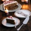 Viners Select Cake Server with cake on the table