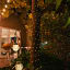 Litehouse Solar LED Copper Wire Fairy Lights, 20m around a tree