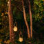 Litehouse Solar LED Copper Wire Fairy Lights, 20m around a tree
