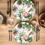 Simply Placemats Protea Paper Place Mat, Pack of 24 on the table
