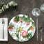 Simply Placemats Protea Paper Place Mat, Pack of 24 on the table