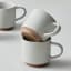 Salisbury & Co Terra Mug, Set of 4 - Grey detail