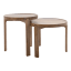 Hertex HAUS Nutmeg Turn Side Table detail