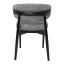 Hertex HAUS Valentino Dining Chair - Walkabout Liquorice angle
