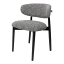 Hertex HAUS Valentino Dining Chair - Walkabout Liquorice
