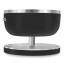 Smeg Kitchen Scale - Matt Black angle