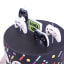 PME Gamer Candles, Set of 5 detail on a cake