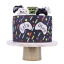 PME Gamer Candles, Set of 5 detail on a cake