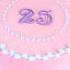 PME Writer Collection Jem Piping Nozzles, Set of 3 detail on the cake