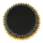 PME Foil Lined Cupcake Cases, Pack of 30 - Black with Gold Foil Trim angle