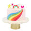 PME Rainbow Candles, Set of 5 detail on a cake