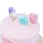 PME Candles, Set of 4 - Gem Stones detail on a cake