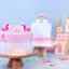PME Candles, Set of 4 - Princess on a cake