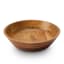 Humble & Mash Wooden Serving Bowl, 27cm at an angle