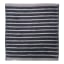Nortex Imperial Striped Face Cloth, 470gsm - Charcoal