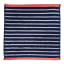 Nortex Imperial Striped Face Cloth, 470gsm - Navy
