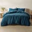 Linen House Teal Galene Duvet Cover Set - Queen