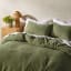Linen House Moss Galene Duvet Cover Set - Double detail