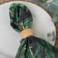 Nicolson Russell Light Wood Napkin Rings, Set of 4 on the table