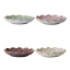 Nicolson Russell Japanese Lotus Dipping Dishes, Set of 4 - Pink and Purple angle