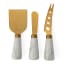 Nicolson Russell Marble Cheese Knife Set, Set of 3