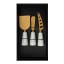 Nicolson Russell Marble Cheese Knife Set, Set of 3 packaging