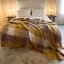 Karoo Farm Box Camdeboo Karoo Mohair Blanket on a bed