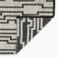 Thread Office Monochrome Maize Outdoor Runner, 80cm x 200cm