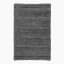 Thread Office Grey Highlow Stripe Bath Mat, 60cm x 90cm