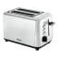Swan Townhouse Stainless Steel 2-Slice Toaster, 925W - Pearl White