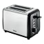 Swan Townhouse Stainless Steel 2-Slice Toaster, 925W - Black