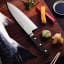 Tramontina Deba Gold Sushi Knife, 20cm on the table