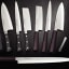 Tramontina Yanagiba Gold Sushi Knife, 23cm with other knives