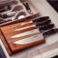 Tramontina BBQ Magnetic Knife Block Set, 5-Piece in a drawer