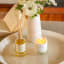 Amanda Jayne Wild Orchard Glass Collection Candle, 310ml on the table