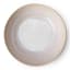 Yuppiechef Fiesta Stoneware Pasta Bowls, Set of 4 - Eggnog top view