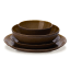 Yuppiechef Fiesta Stoneware Dinner Plate, Set of 4 - Amber