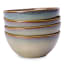 Yuppiechef Fiesta Stoneware Cereal Bowls, Set of 4 - Jade stacked