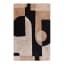 Thread Office Black & Bone Museum Jute Blend Rug, 160cm x 230cm