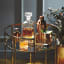 KitchenCraft BarCraft Copper Finish Cocktail Shaker, 500ml on the table