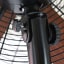 Alva Air Tripod Fan with Wood Finish, 40cm detail