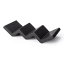 Alkaline Zigzag Wine Rack - Black