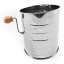 Patisse Stainless Steel Flour Sifter with Rotary Handle
